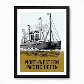Northwestern Pacific Ocean Art Print