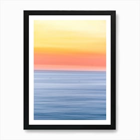 Sunset At The Beach 28 Art Print