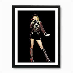 Taylor Swift On Stage Art Print