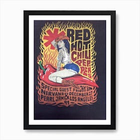 Redhot3 1 Art Print
