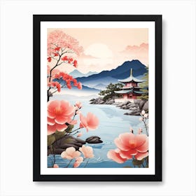 Japanese Landscape Art Print