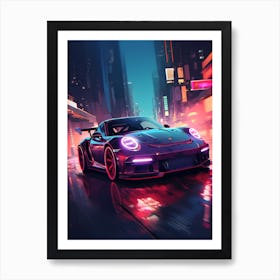 Porsche Gt3 Art Print