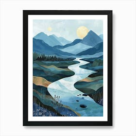 Scottish Landscape 1 Art Print