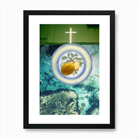 Lemons On The Cross Art Print