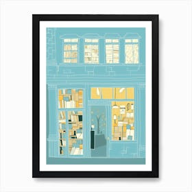 Lyon The Book Nook Pastel Colours 1 Poster