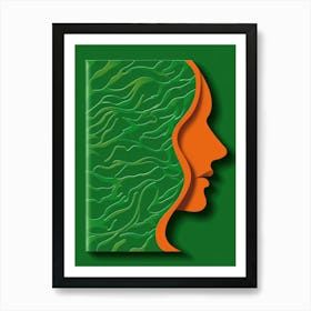 Portrait Of A Woman 642 Art Print