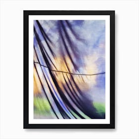 Curtained Art Print