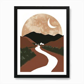 Road To The Stars Art Print