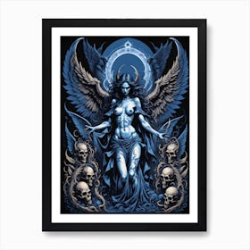 Demon Goddess Art Print