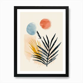 Abstract Era Mid Century Style Art Print