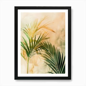 Palm Leaves 4 Art Print