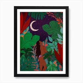 Jungle Beauty Art Print