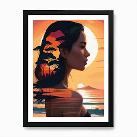 Sunset 1 Art Print