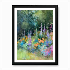  Floral Garden Wild Bloom 5 Art Print