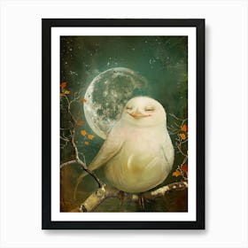 Bird On A Branch 4 Art Print