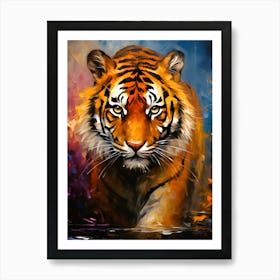 Tiger Painting Art Print