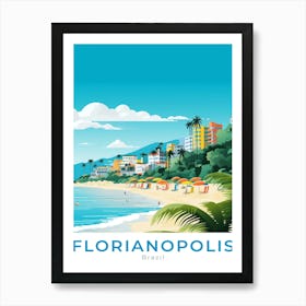 Brazil Florianopolis Travel Art Print