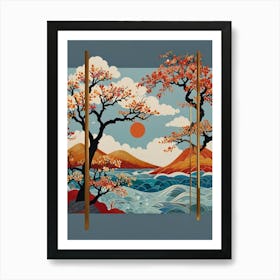 Cherry Blossoms 66 Art Print