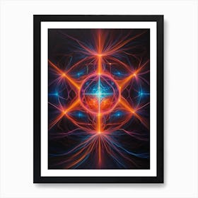 Shamanic Star Print Art Print