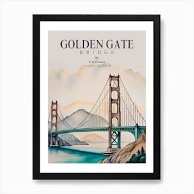 Golden Gate Bridge 5 Art Print