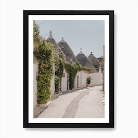 Trulli in Alberobello, Puglia, Italy | Architecture and travel photography 1 Art Print