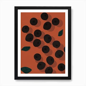 Blackberries Art Print