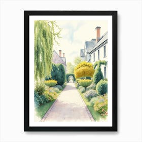 Garden Path 9 Art Print