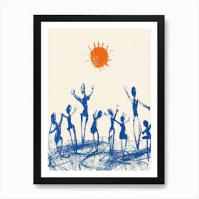 Children'S Dance Art Print