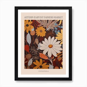 Fall Botanicals Gypsophila 3 Poster Art Print