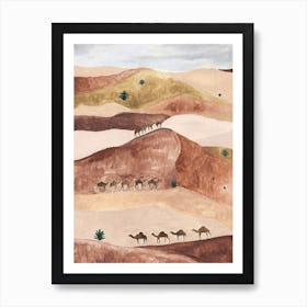 Desert Dreams Art Print