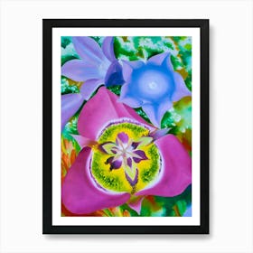 Georgia OKeeffe - Mountain Flowers No. II Mariposa Lily Art Print