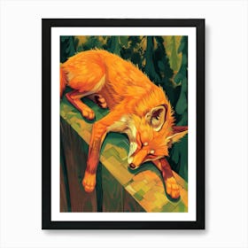 Red Fox 18 Art Print