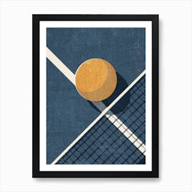 Balls Table Tennis Art Print