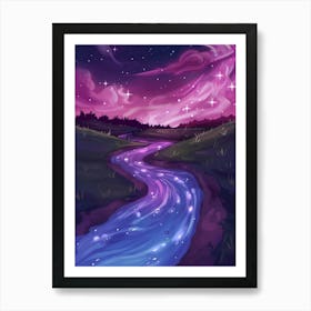 River Of Stars Art Print