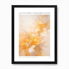 Autumn Exhibition Modern Abstract Poster 2 Art Print