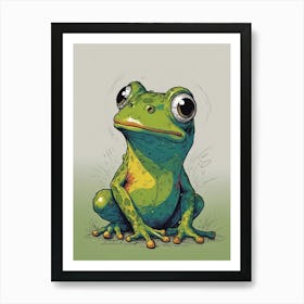 Frog! 8 Art Print