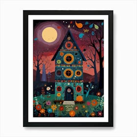 House In The Woods Art Print