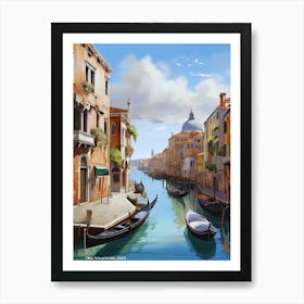 Venice Canal..3 Art Print