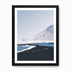 Vik Reynisfjara Black Sand Beach, Iceland Art Print