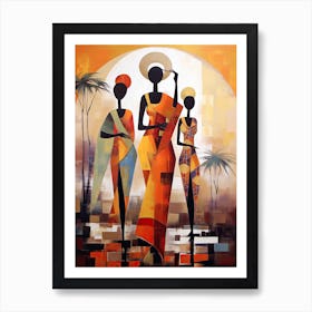 African Art Print Art Print