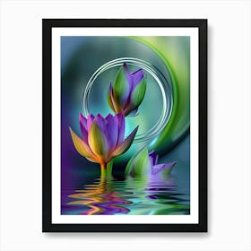 Lotus Flower 141 Art Print