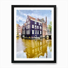 Amsterdam Canals Art Print