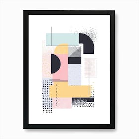 Abstract Geometric Print 10 Art Print