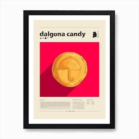 Dalgona Candy Art Print