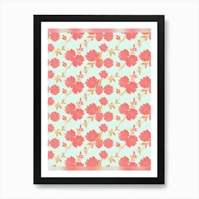 Floral Pattern 16 Art Print