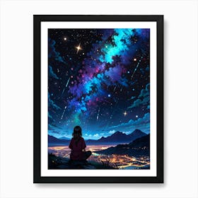 Night Sky 9 Art Print