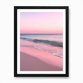 Sunset At The Beach 17 Art Print