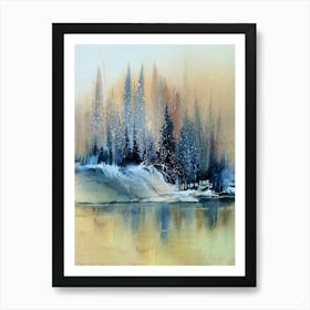 Winter Landscape Art Print