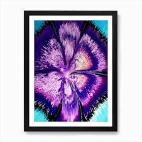 Acrylic Extruded Painting 448 Art Print