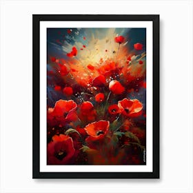 Tulip Explosion Art Print